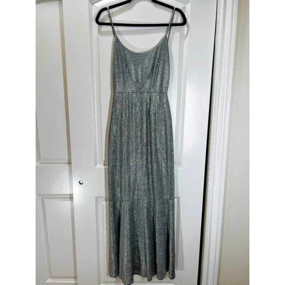 Hutch Silver Cameron Formal Maxi Gown $448 - Picture 6 of 9